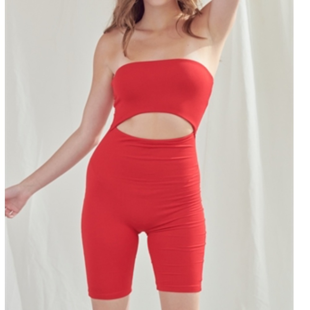 Front Cut-Out Romper